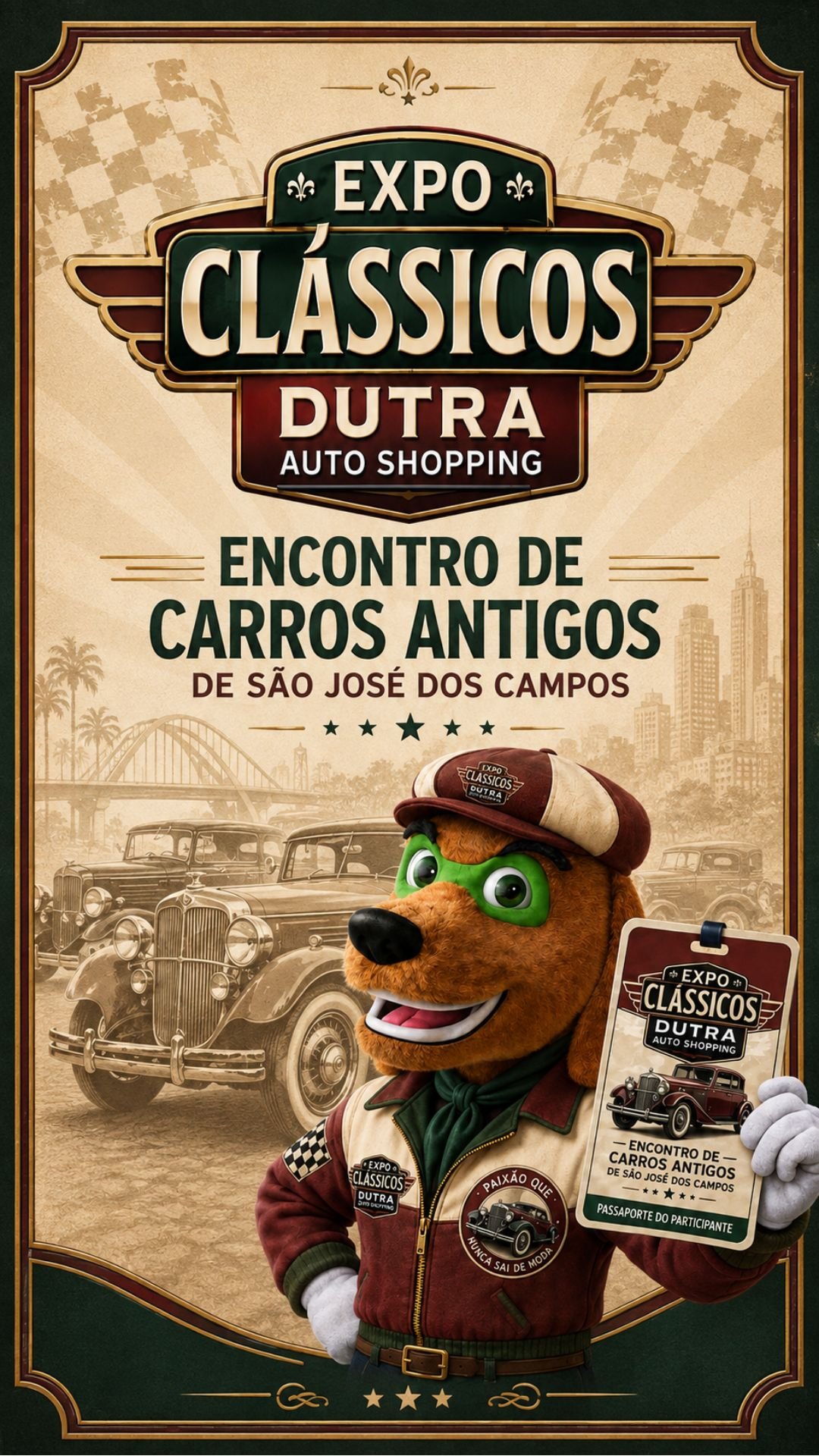 Expo Clássicos Dutra Auto Shopping - Encontro de Carros Antigos de São José dos Campos