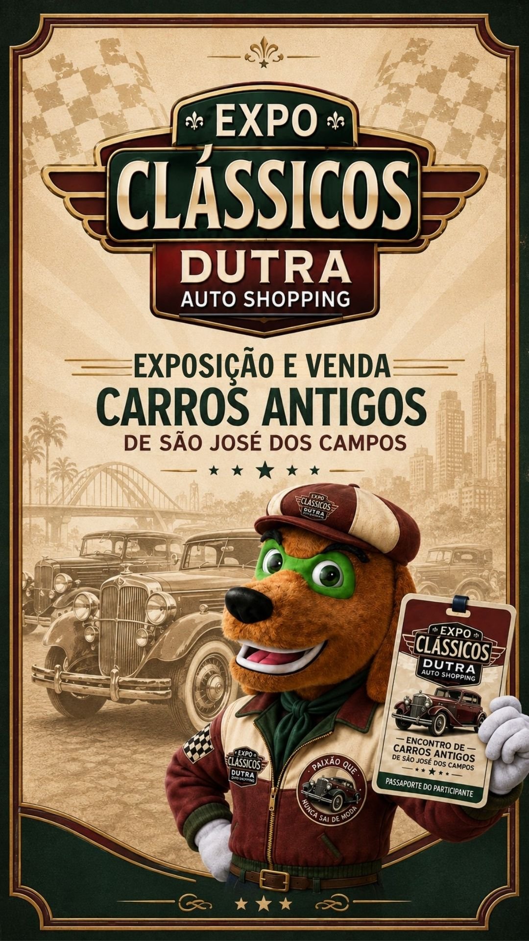 Expo Clássicos Dutra Auto Shopping - Encontro de Carros Antigos de São José dos Campos
